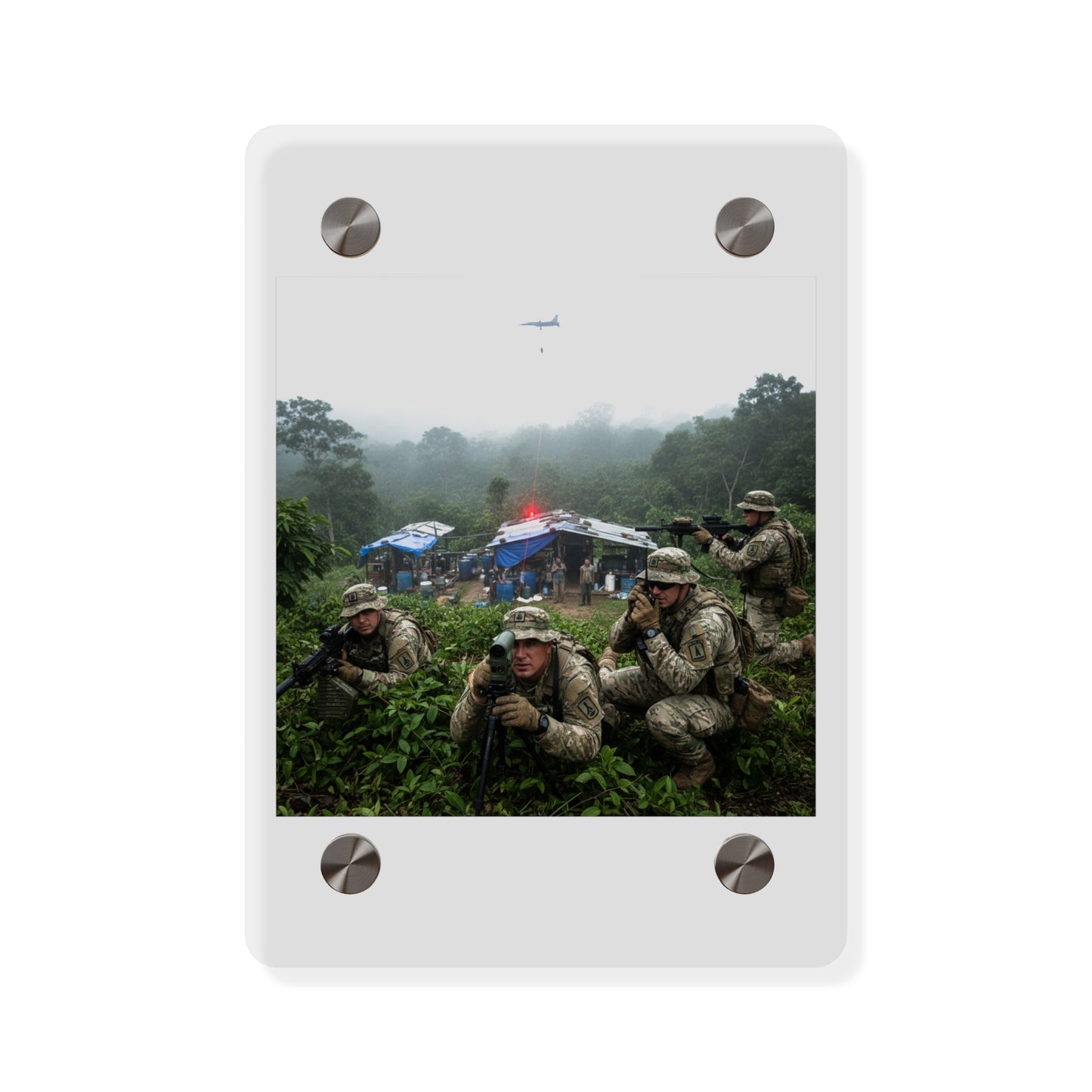 Acrylic Wall Art Panel - Jungle lab