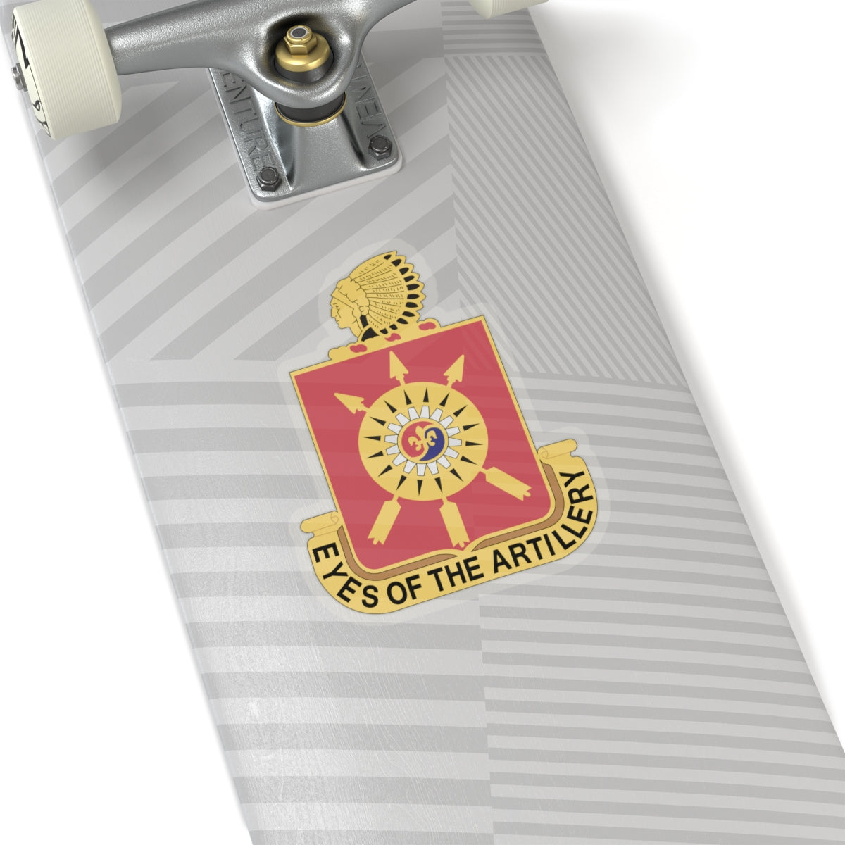 Kiss-Cut Stickers - Army - 171st Field Artillery Regiment - DUI wo Txt X 300