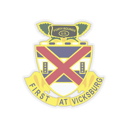 Kiss-Cut Stickers - Army - 13th Infantry Regiment wo Txt - DUI X 300