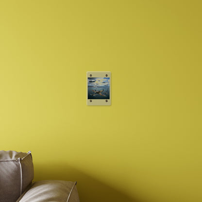 Acrylic Wall Art Panel - British and German aircraft during the Battle of Britain