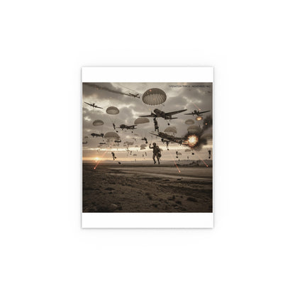 Indoor and Outdoor Silk Posters - Operation Torch Nov 1942