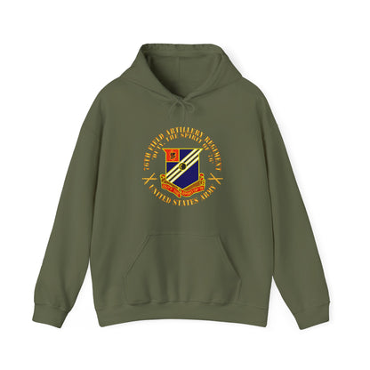 Unisex Heavy Blend™ Hooded Sweatshirt -  Army - 76th Field Artillery Regiment - DUI  w FA Sep  X 300