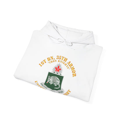 Unisex Heavy Blend™ Hooded Sweatshirt - Army - 1st Bn, 35th Armor - Iron Knights - DUI - V1 X 300