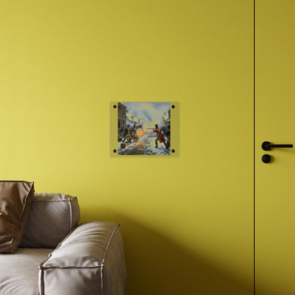 Acrylic Wall Art Panel - Battle of Trenton