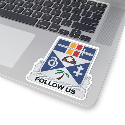 Kiss-Cut Stickers - 293rd Infantry Regiment - DUI wo Txt