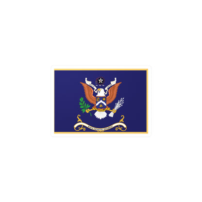 Kiss-Cut Vinyl Decals - Army - Regimental Colors - 9th Infantry Regiment  - KEEP UP THE FIRE x 300
