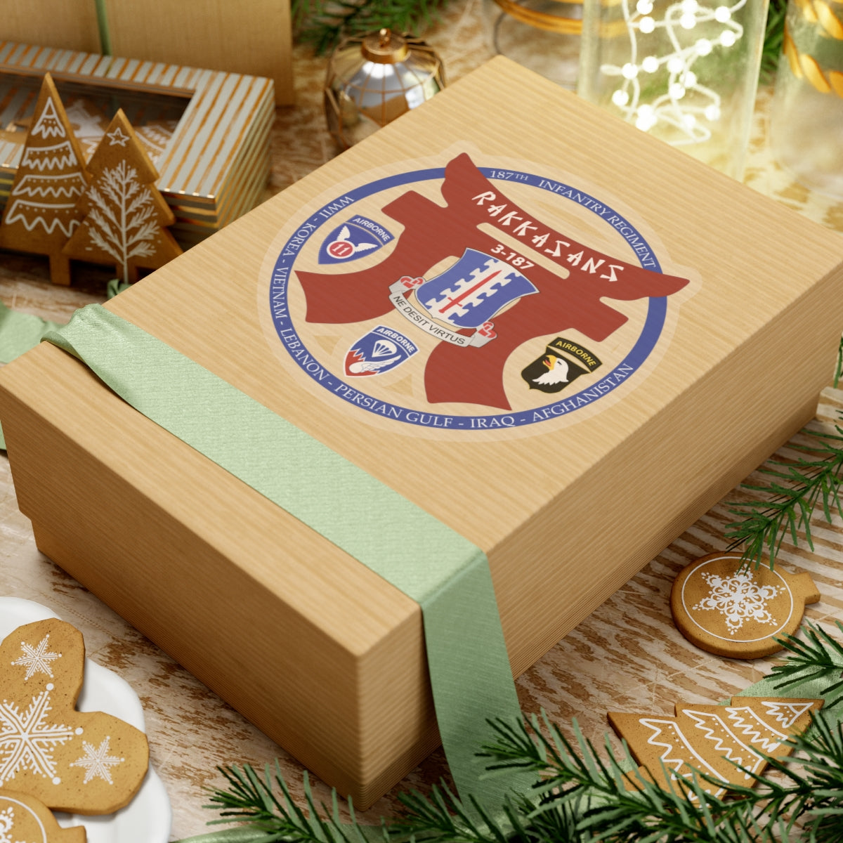 Kiss-Cut Stickers - 187th INF Regiment - Rakkasans - Special