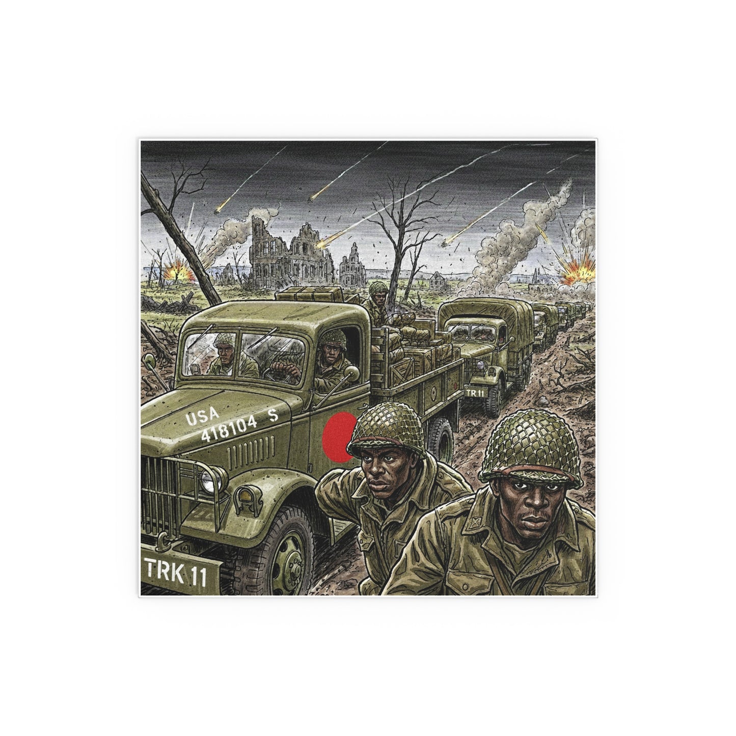 Indoor and Outdoor Silk Posters - RedBall Express w RB