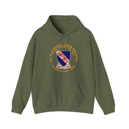Unisex Heavy Blend™ Hooded Sweatshirt - Army -  1st Bn, 508th Infantry Regiment - Fury From the Sky - DUI X 300