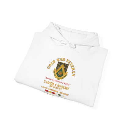 Unisex Heavy Blend™ Hooded Sweatshirt - Army - Cold War Vet -  240th Cavalry Regiment - Owensboro, Kentucky w COLD SVC
