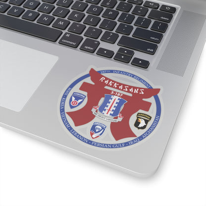 Kiss-Cut Stickers - 187th INF Regiment - Rakkasans - Special