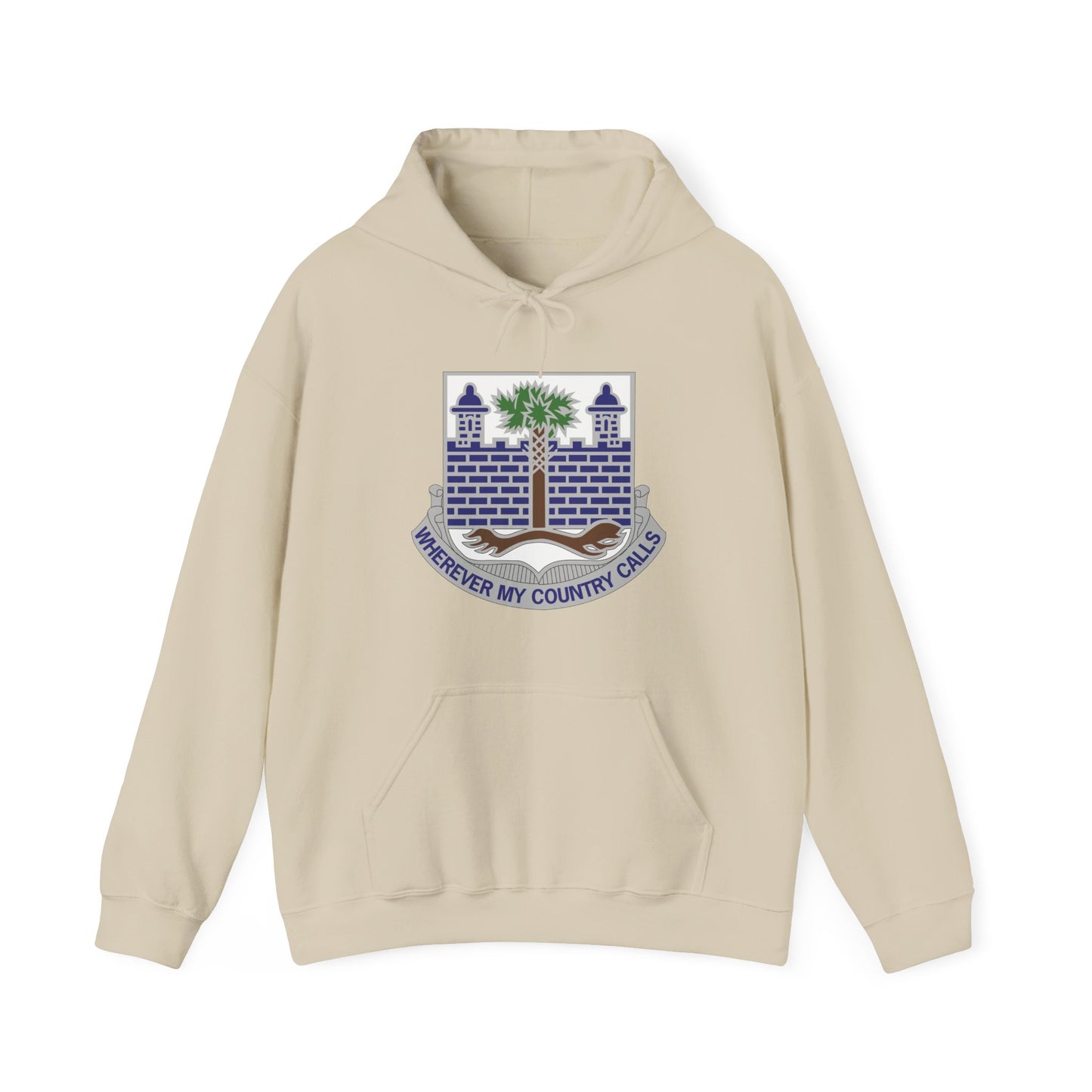 Unisex Heavy Blend™ Hooded Sweatshirt - Army -  118th Infantry Regiment - DUI wo Txt X 300