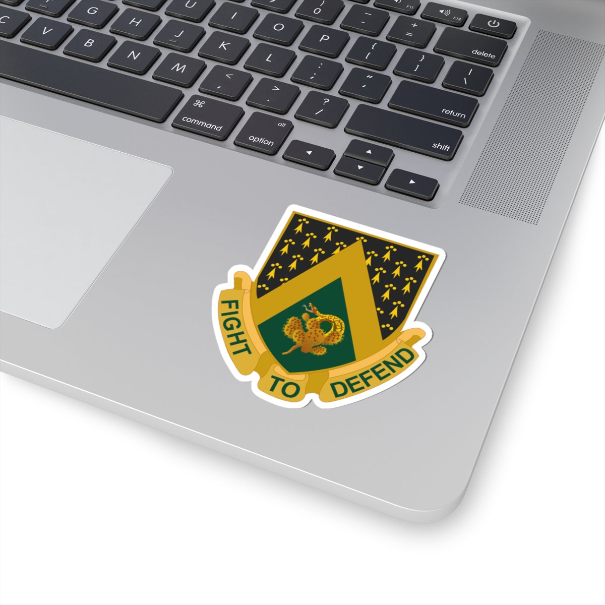 Kiss-Cut Stickers - Army  - 240th Cavalry Regiment DUI wo Txt X 300