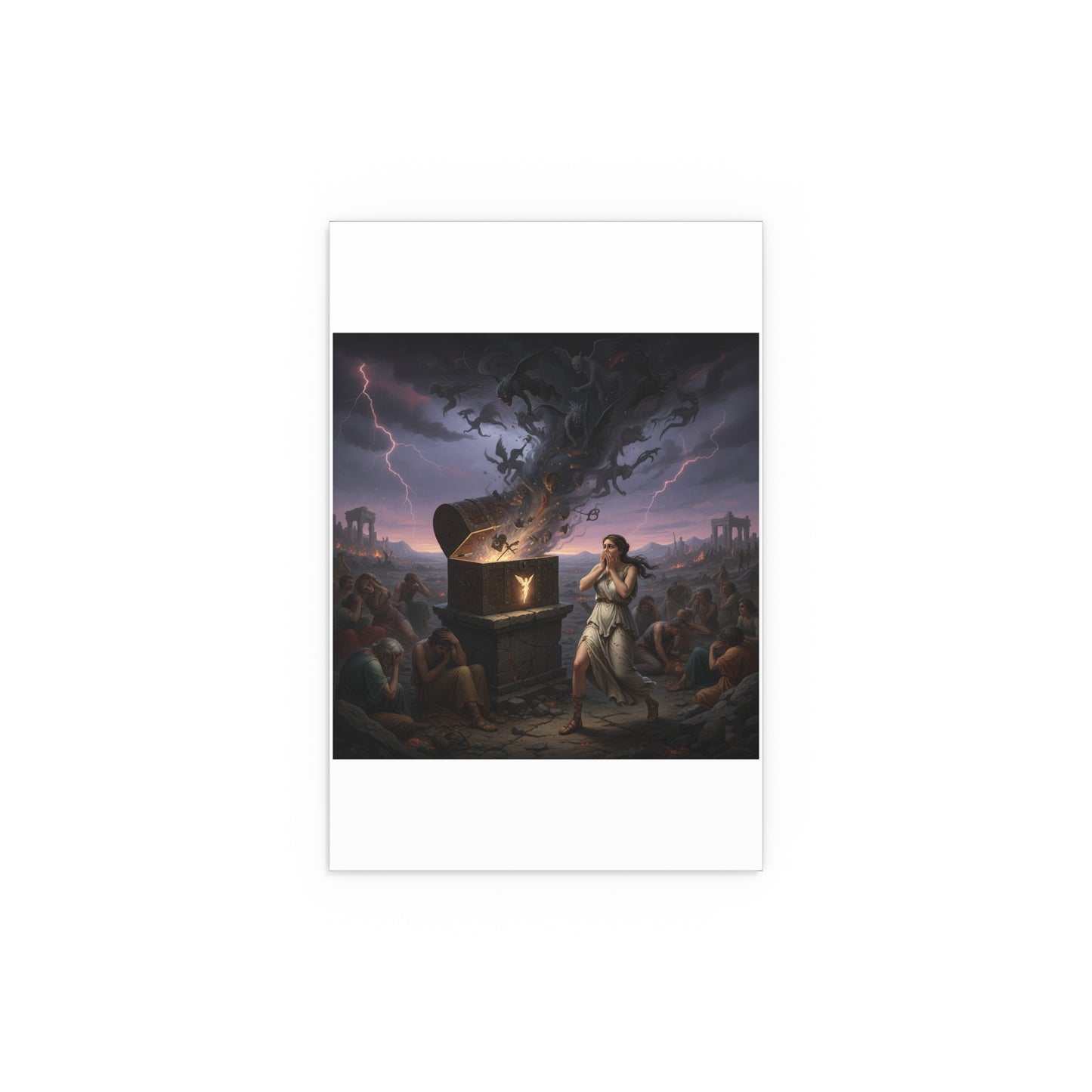 Indoor and Outdoor Silk Posters - Pandoras box