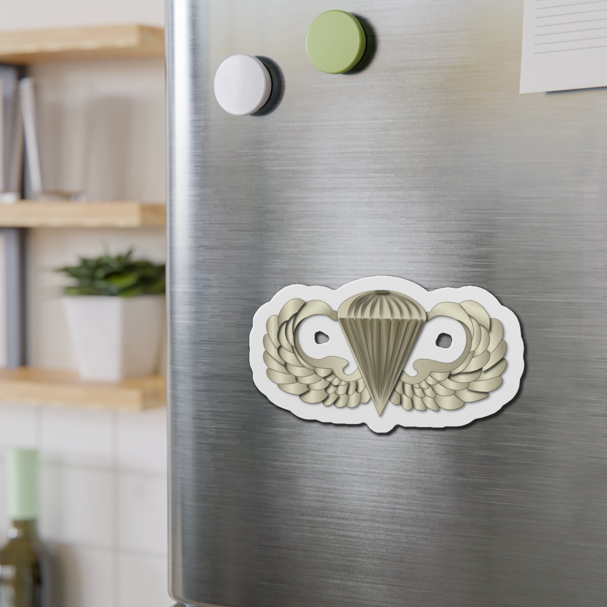 Die-Cut Magnets - Airborne Badge