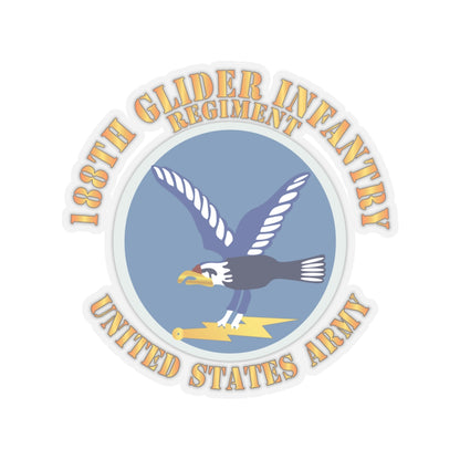 Kiss-Cut Stickers - Army  - 188th Glider Infantry Regiment - SSI X 300