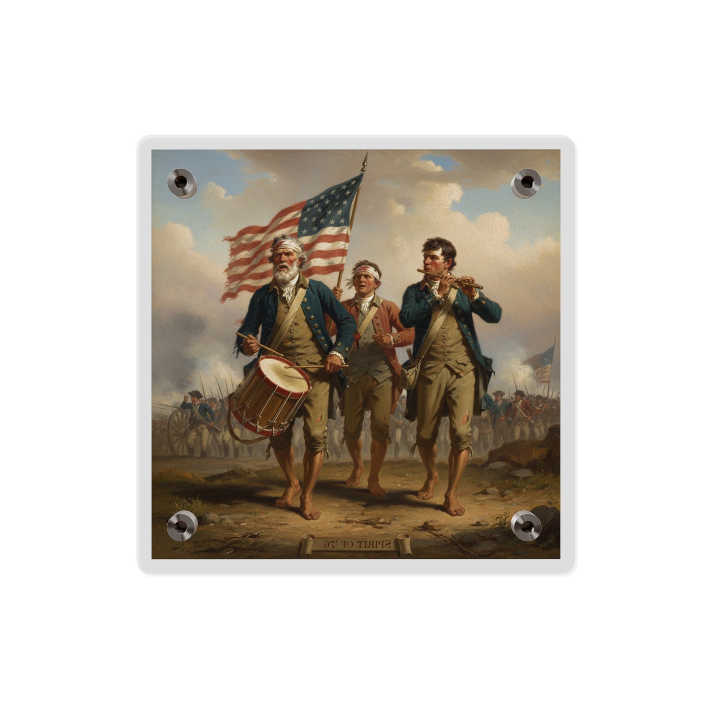 Acrylic Wall Art Panel - Spirit of 76