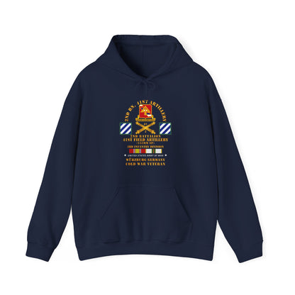 Unisex Heavy Blend™ Hooded Sweatshirt - Army - 2nd Bn 41st Artillery - 3rd Inf Div - W걊zburg Germany  w COLD SVC