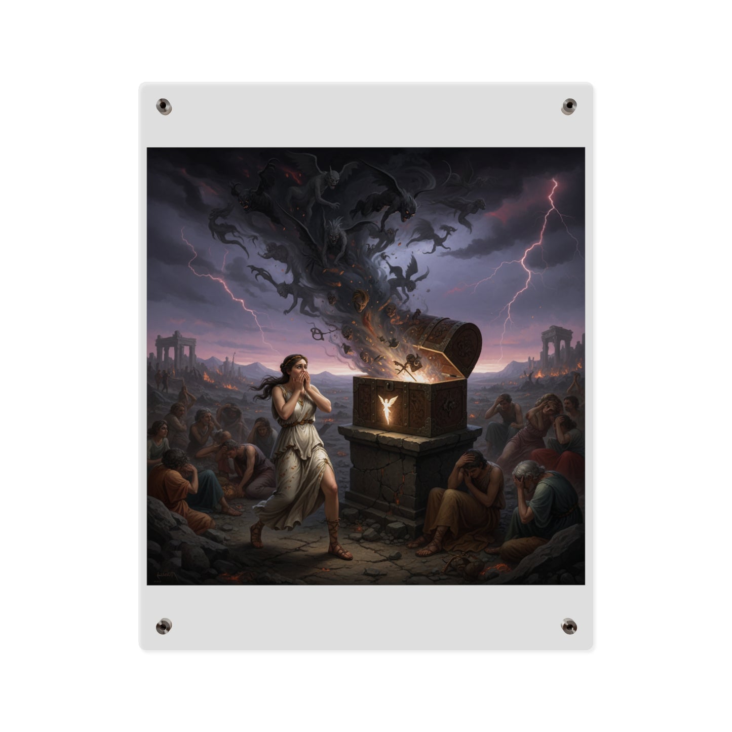 Acrylic Wall Art Panel - Pandoras box