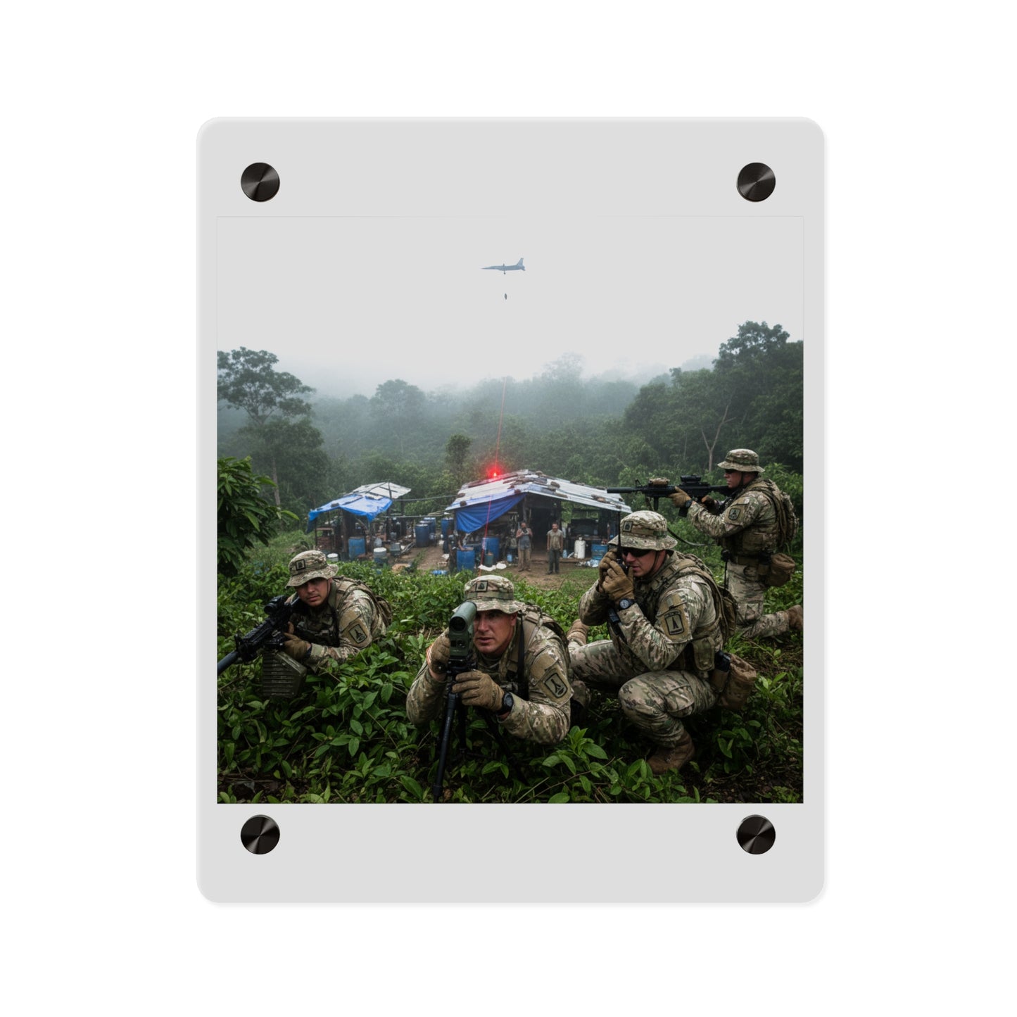 Acrylic Wall Art Panel - Jungle lab