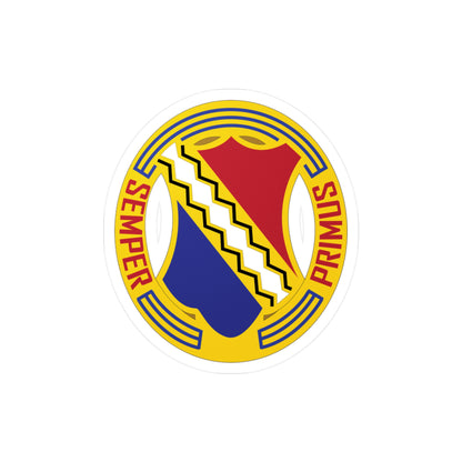 Kiss-Cut Vinyl Decals - DUI - 1st Infantry Regiment  X 300