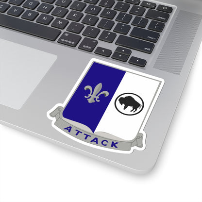 Kiss-Cut Stickers - Army - 371st Infantry Regiment - DUI (V0) wo Txt