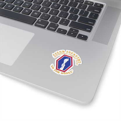 Kiss-Cut Stickers - Army - 442nd Infantry Regimental Combat Team