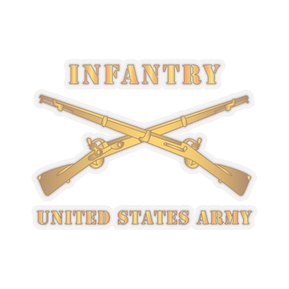 Kiss-Cut Stickers - Army - Infantry - Branch - US Army X 300