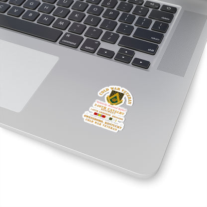 Kiss-Cut Stickers - Army - Cold War Vet -  240th Cavalry Regiment - Owensboro, Kentucky w COLD SVC
