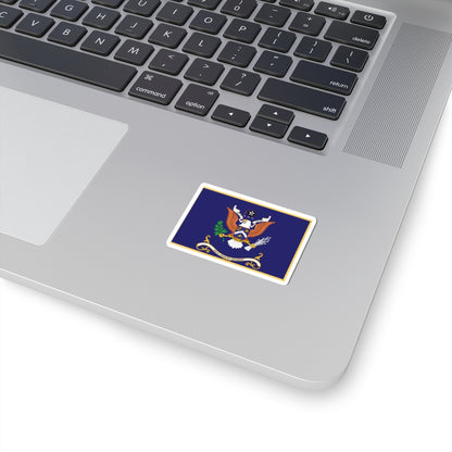 Kiss-Cut Stickers - Army - Regimental Colors - 9th Infantry Regiment  - KEEP UP THE FIRE x 300
