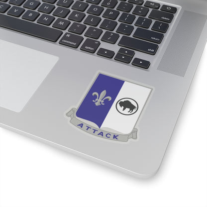 Kiss-Cut Stickers - Army - 371st Infantry Regiment - DUI (V0) wo Txt