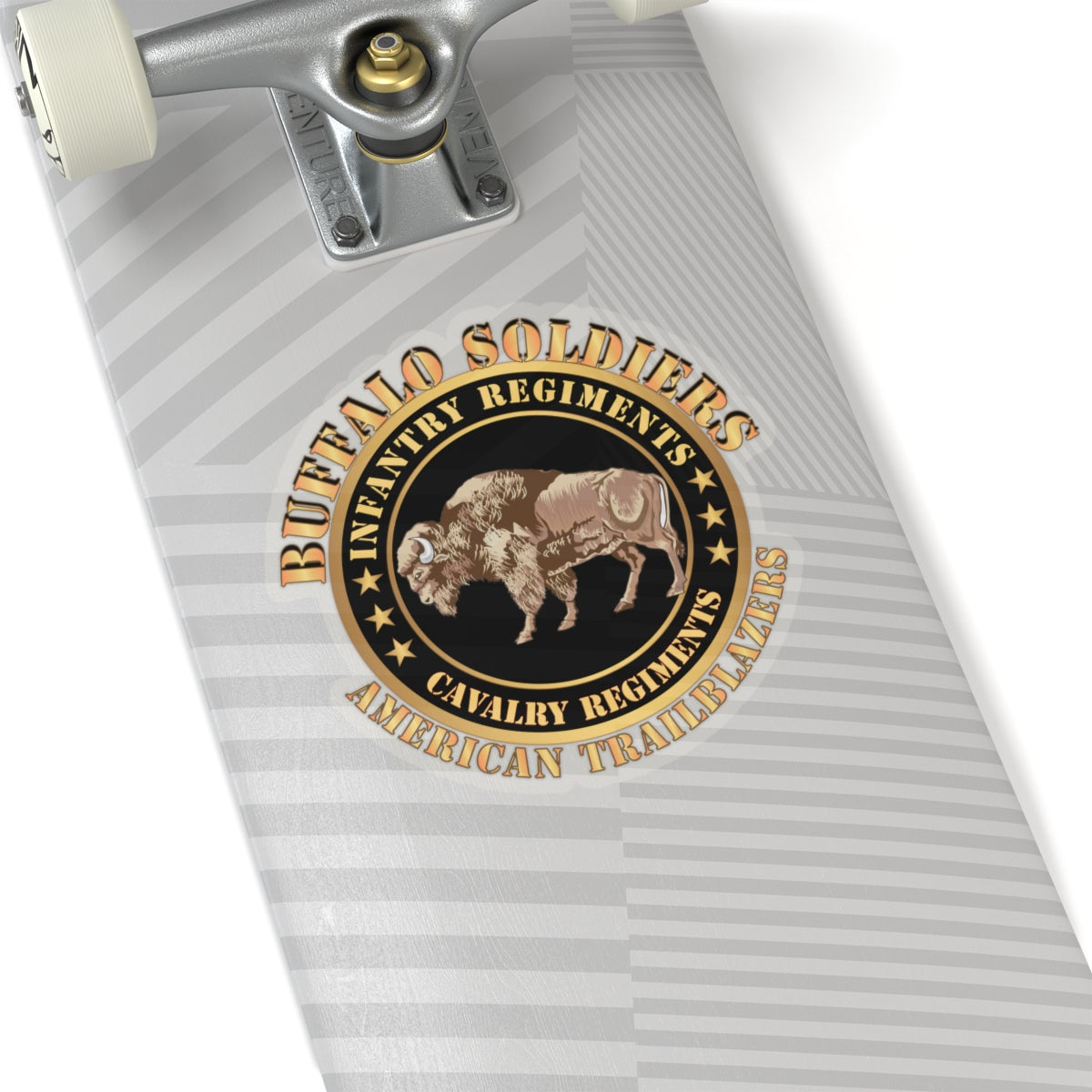 Kiss-Cut Stickers - Army - Buffalo Soldiers - Infantry - Cavalry Regiments