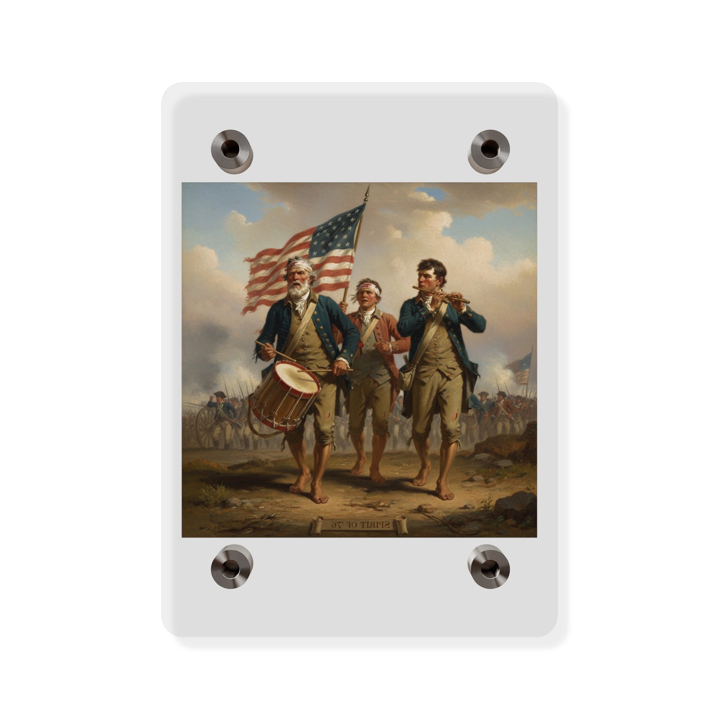 Acrylic Wall Art Panel - Spirit of 76