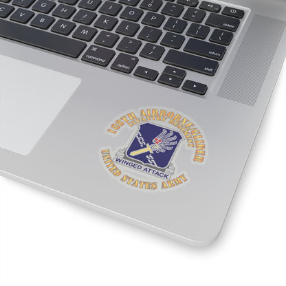 Kiss-Cut Stickers - Army  - 188th Airborne - Glider Infantry Regiment - DUI X 300