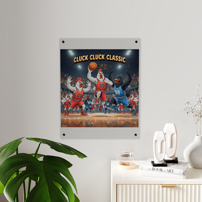 Acrylic Wall Art Panel - Chicken Classic