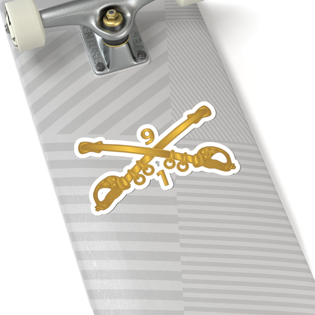 Kiss-Cut Stickers - Army - 1st Squadron, 9th Cavalry Branch wo Txt X 300