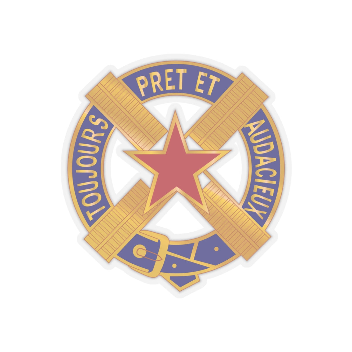 Kiss-Cut Stickers - Army  - 303rd Armored Cavalry Regiment wo Txt