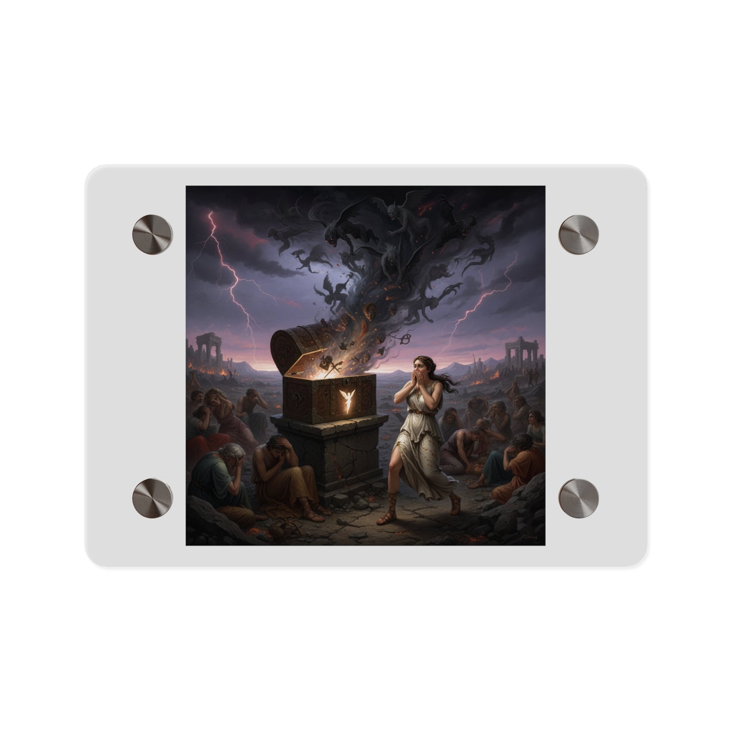 Acrylic Wall Art Panel - Pandoras box