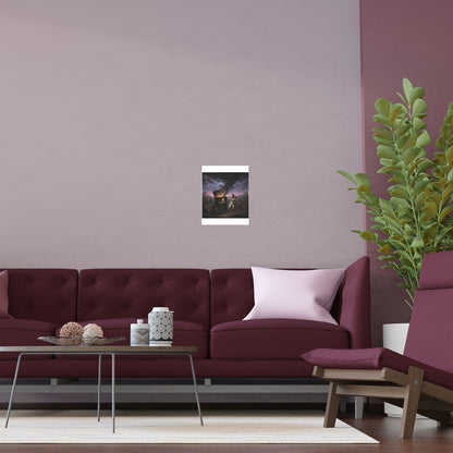 Indoor and Outdoor Silk Posters - Pandoras box