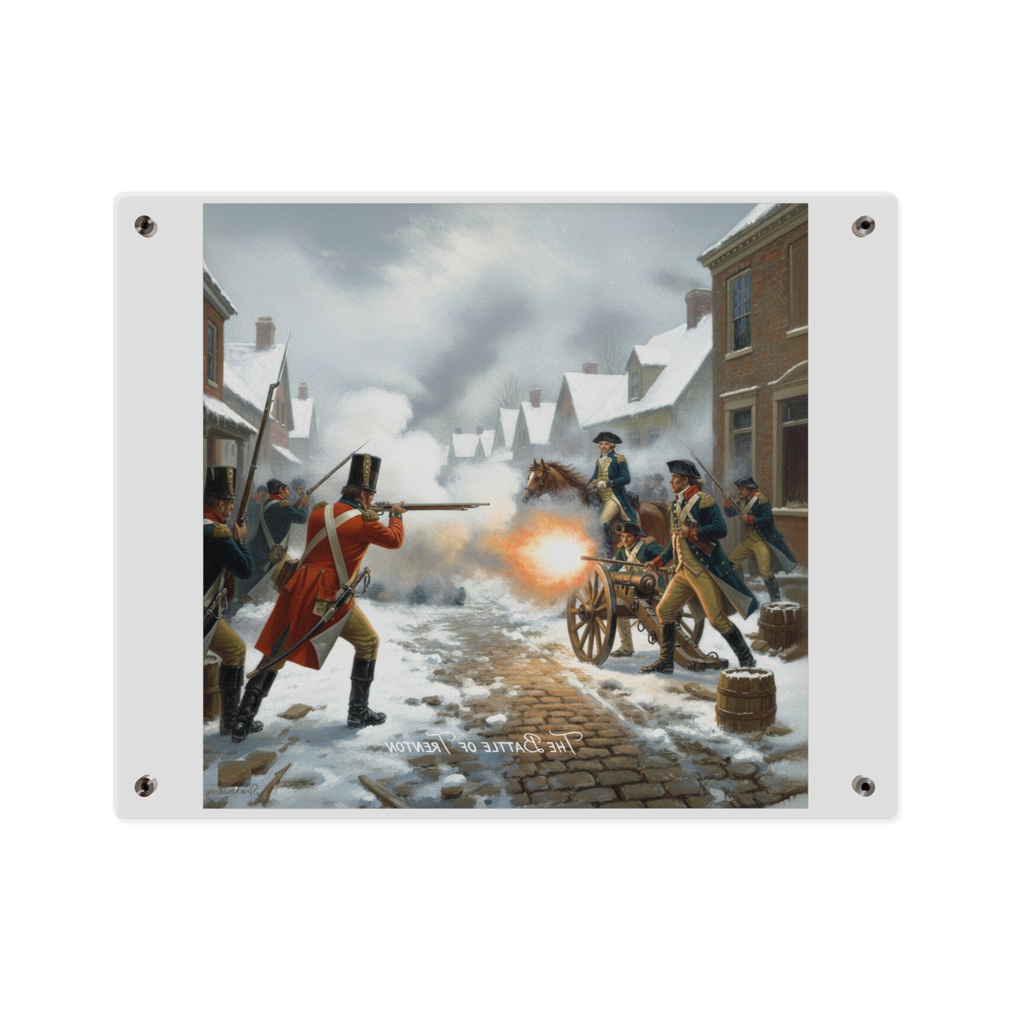 Acrylic Wall Art Panel - Battle of Trenton