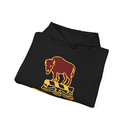 Unisex Heavy Blend™ Hooded Sweatshirt - Army  - 10th Cavalry Regiment w Ribbon X 300