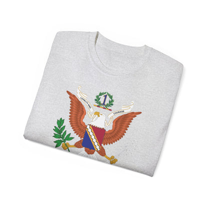 Unisex Ultra Cotton Tee - Army - Regimental Colors - 1st Infantry Regiment X 300
