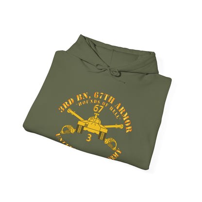 Unisex Heavy Blend™ Hooded Sweatshirt - Army - 3rd Bn 67th Armor - Armor Branch