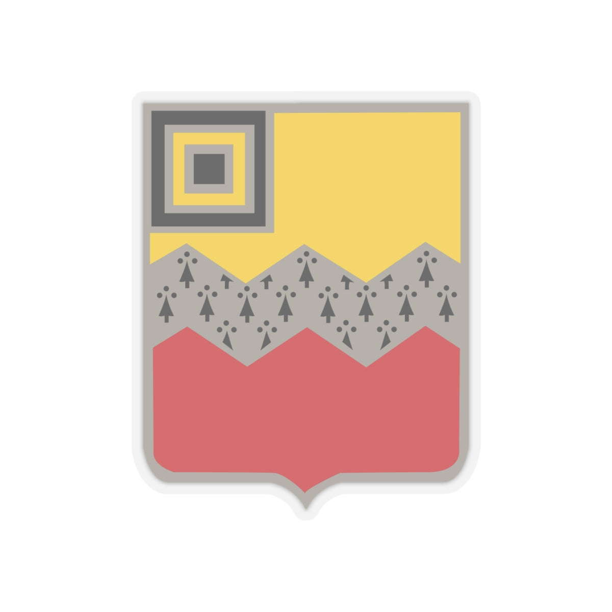Kiss-Cut Stickers - Army - 80th Field Artillery Regiment wo Txt
