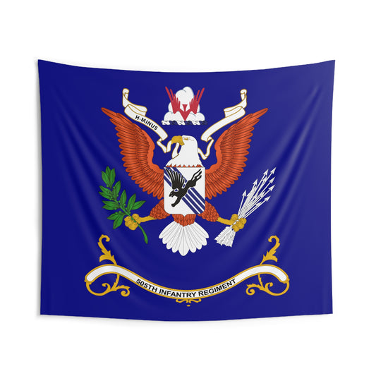 Military Indoor Wall Tapestries - 505th Infantry Regiment - H-MINUS