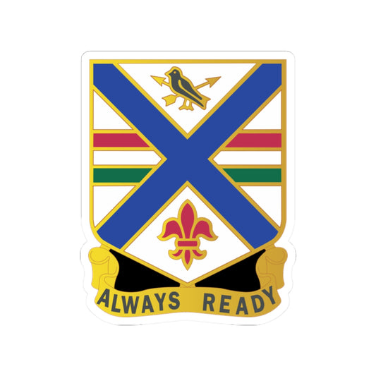 Kiss-Cut Stickers - 130th Infantry Regiment - DUI wo Txt