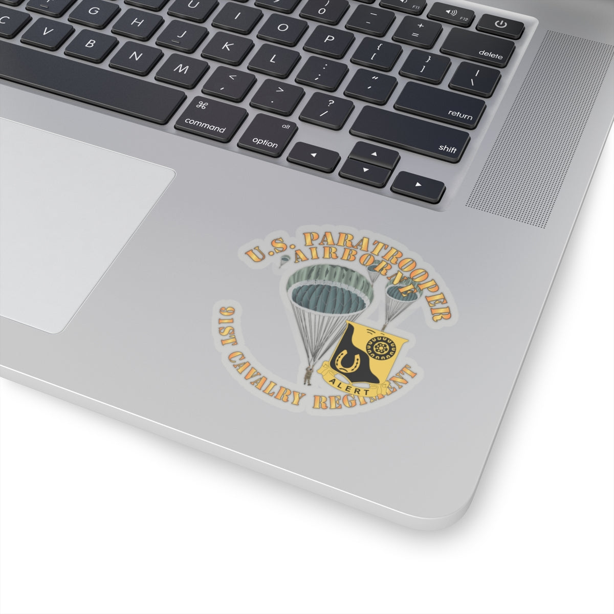 Kiss-Cut Stickers - Army - US Paratrooper - 91st Cavalry Regiment X 300