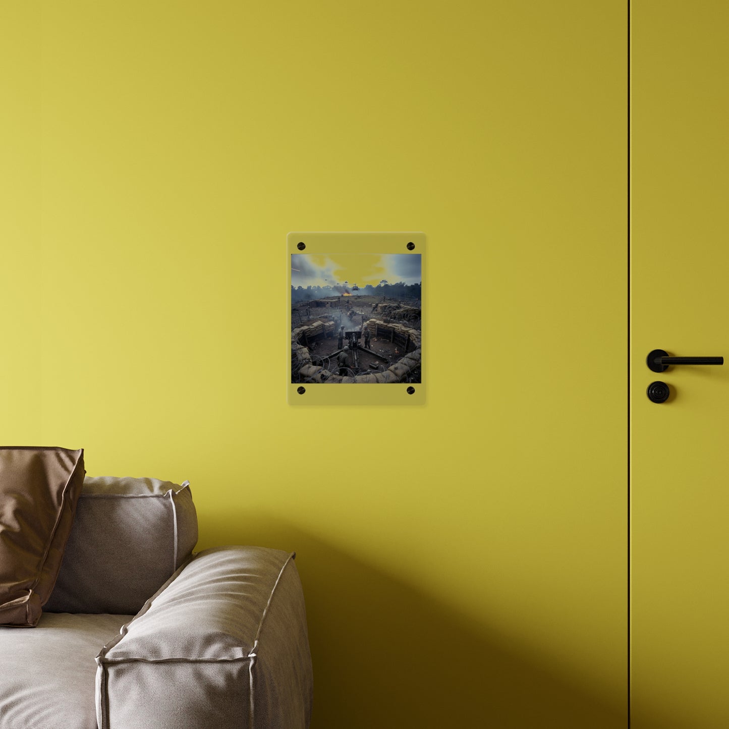 Acrylic Wall Art Panel - FSB Ripcord Siege - 1970