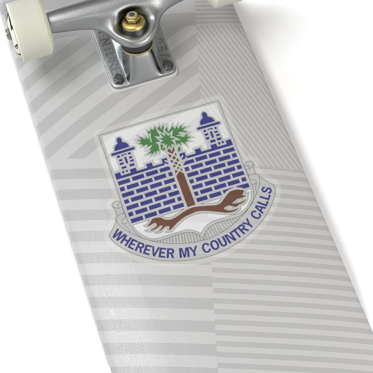 Kiss-Cut Stickers - Army -  Army -  118th Infantry Regiment - DUI wo Txt X 300