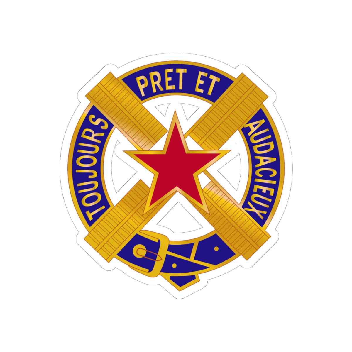 Kiss-Cut Stickers - Army  - 303rd Armored Cavalry Regiment wo Txt